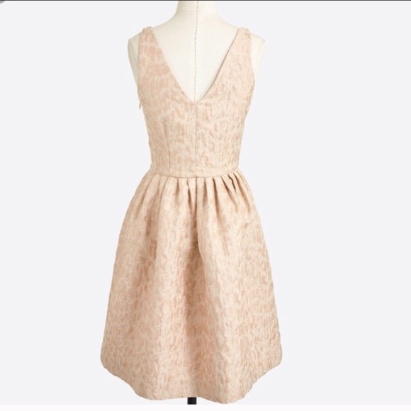 J. Crew Factory Dresses & Skirts - J.Crew Sparkle Jacquard Party Dress Blush 16 NWT